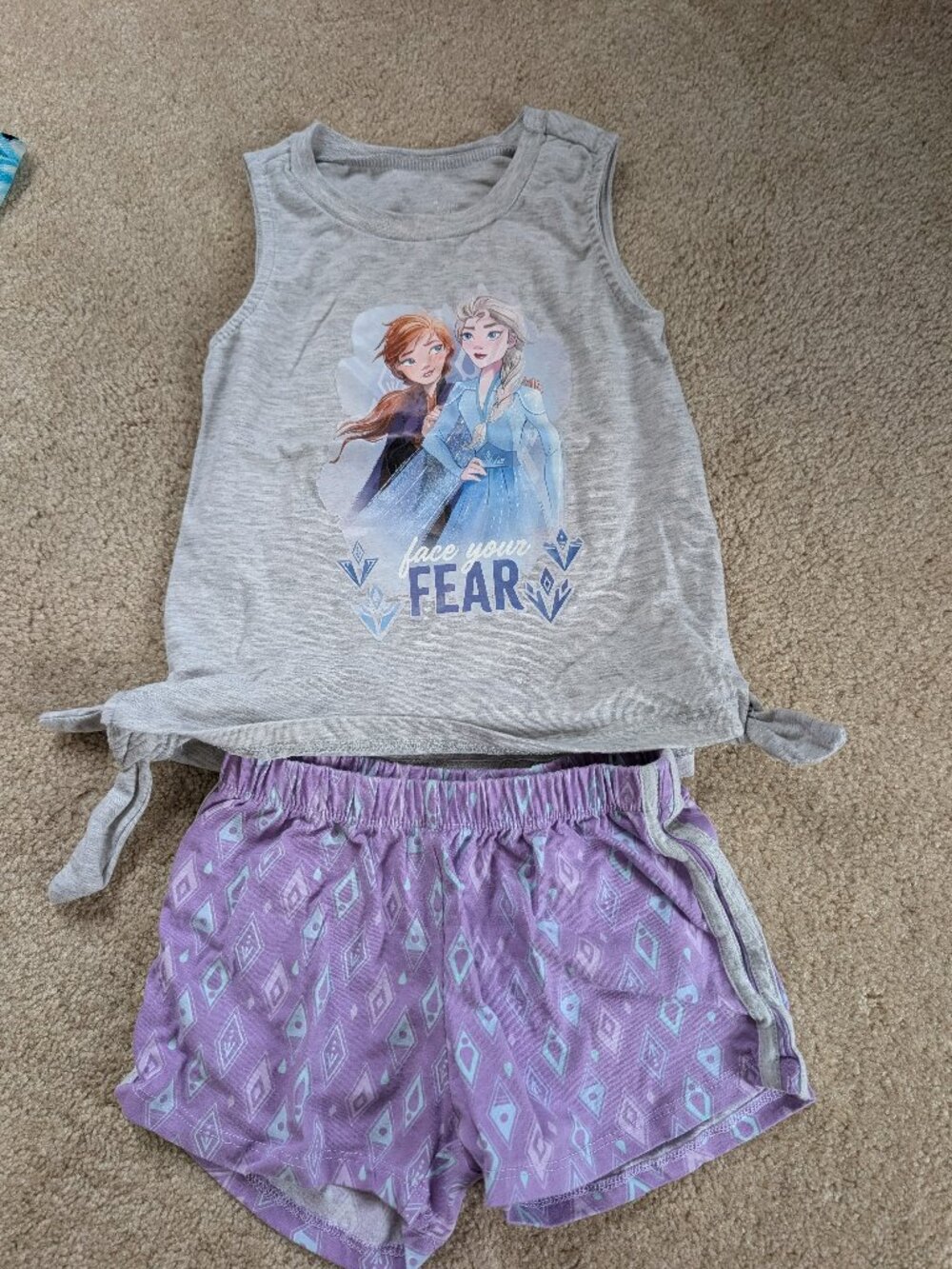 Girls Frozen II Outfit